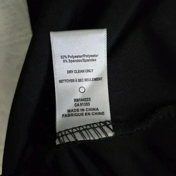 BISHOP & YOUNG Naomi Halter Dress NWT Size large Black velvet witchcore Matrix - Picture 7 of 8